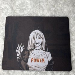 Chainsaw man Anime custom mousepad featuring Power (NEW)