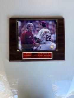 Mike matheny and gorge w bush