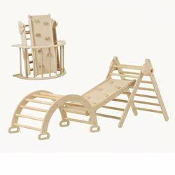 Wooden Toddler Climbing Toys Indoor