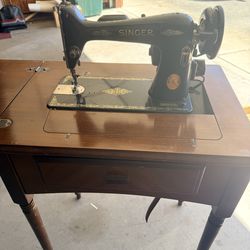Vintage Singer sewing machine