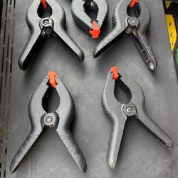 Squeeze Clamps  Large 6 Count 