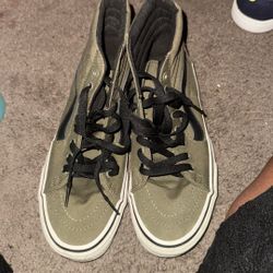 Olive Green Vans 