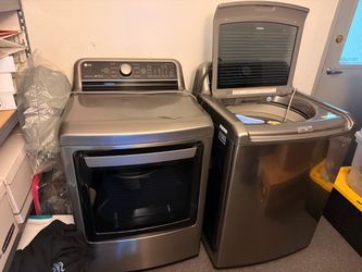Make an offer LG washer & Dryer!! Large capacity - dryer opens both ways