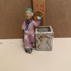 Vintage Asian Figurine/ Holder