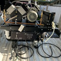 Tech West 1.5HP Elite Series Rocky Oilless Air Compressor (2-3 User) LOW HOURS