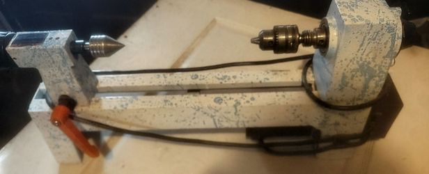 3.2 Amp 8 in. x 13 in. Variable Speed Mini Benchtop Wood Lathe