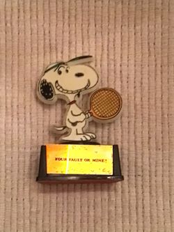 Snoopy Tennis Player