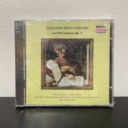 Ermanno Wolf Ferrari La Vita Nuova Op 9 CD Album NEW SEALED Import Austria 1994