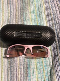 Oakley Flak Jacket 1.0 Sunglasses White Pink/G30 Y2k Fashion With Oakley Case