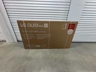 LG 83” C6 Series 4K UHD OLED Ai Smart webOS 26 TV - OLED83C6HUP