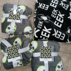 Halloween New Blankets $10 Takes Everything 