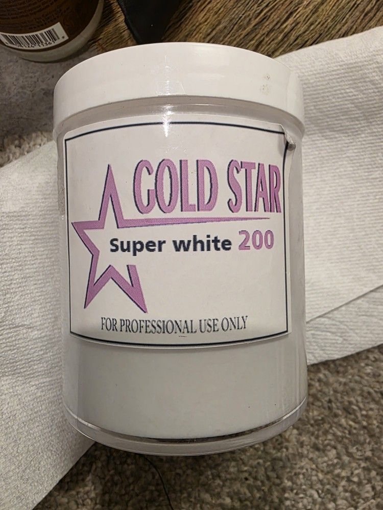 Gold Star Super White Acrylic 200