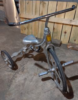 Vintage Trike Anthony Brothers Convert O Aluminum Tricycle for