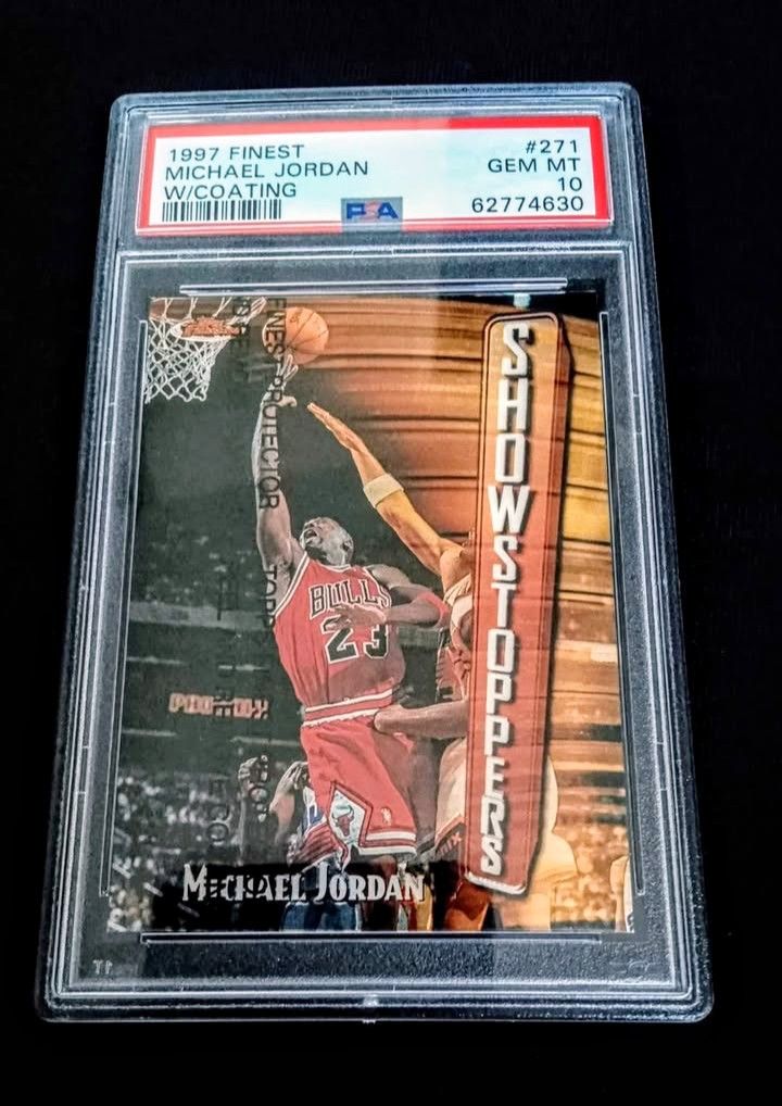 Michael Jordan Showstoppers Basketball  Graded Card - joarbit.com