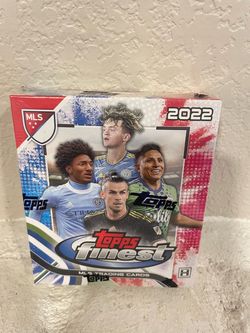 2022 TOPPS FINEST MLS Major League Soccer Mini Blaster Box New Sealed
