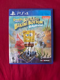Spongebob Squarepants: Battle for Bikini Bottom - Rehydrated - PS 4