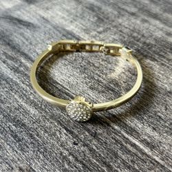 Diamond, Gold Plated Bracelet