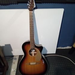 Fender Newporter Acoustic Electric Guitar 