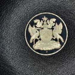 1971 Trinidad And Tobago 50 Cent Proof