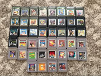Nintendo gameboy / color games 10 each
