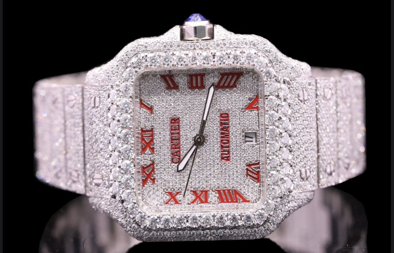 VVS1 Grade Diamond Cartier Watches