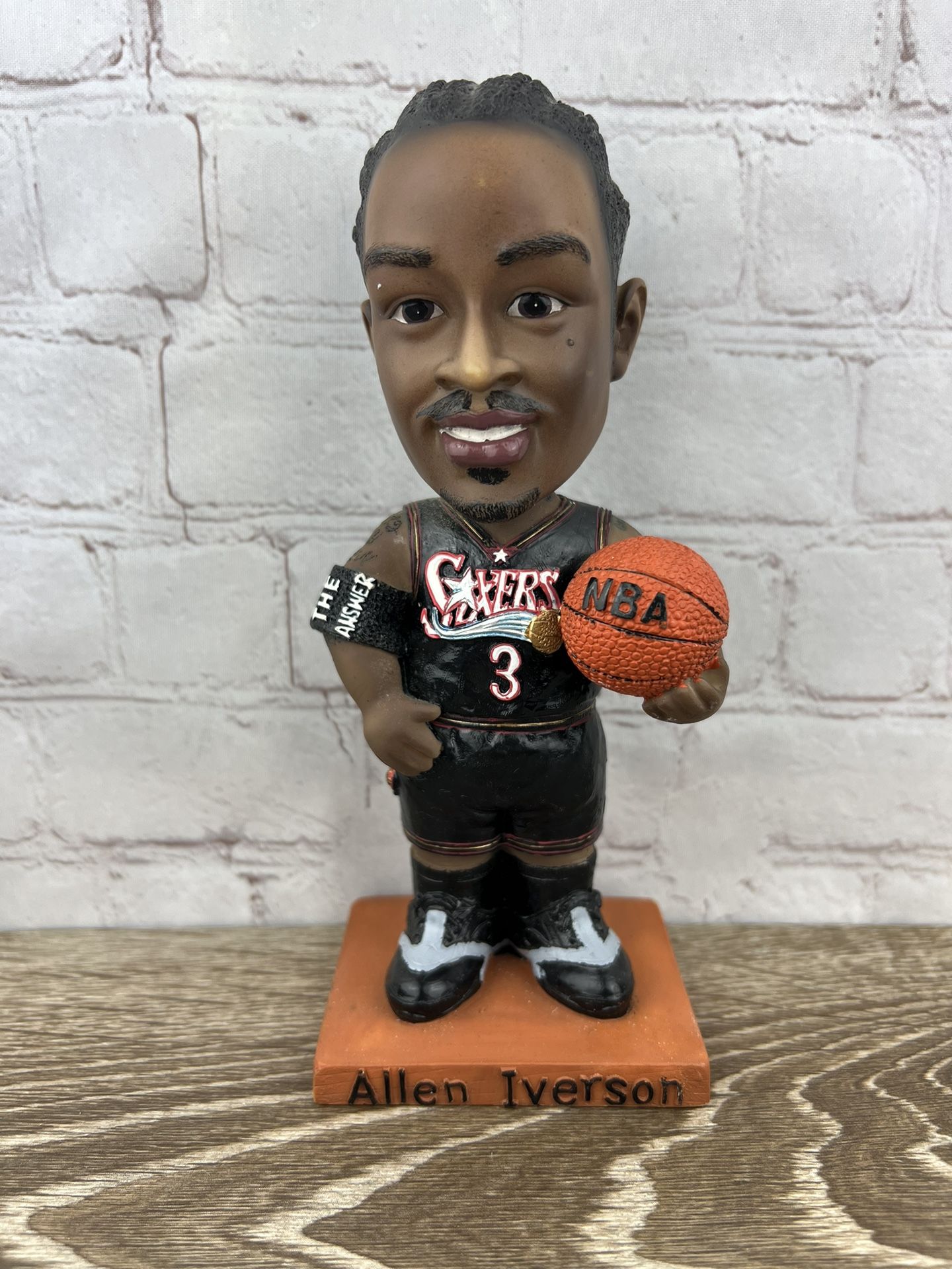 Allen Iverson Reebok McDonalds Bobblehead Doll - Black Jersey