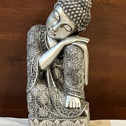 Silver Resin Buddha