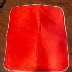 Red 16x18 Dish  Drying Mat