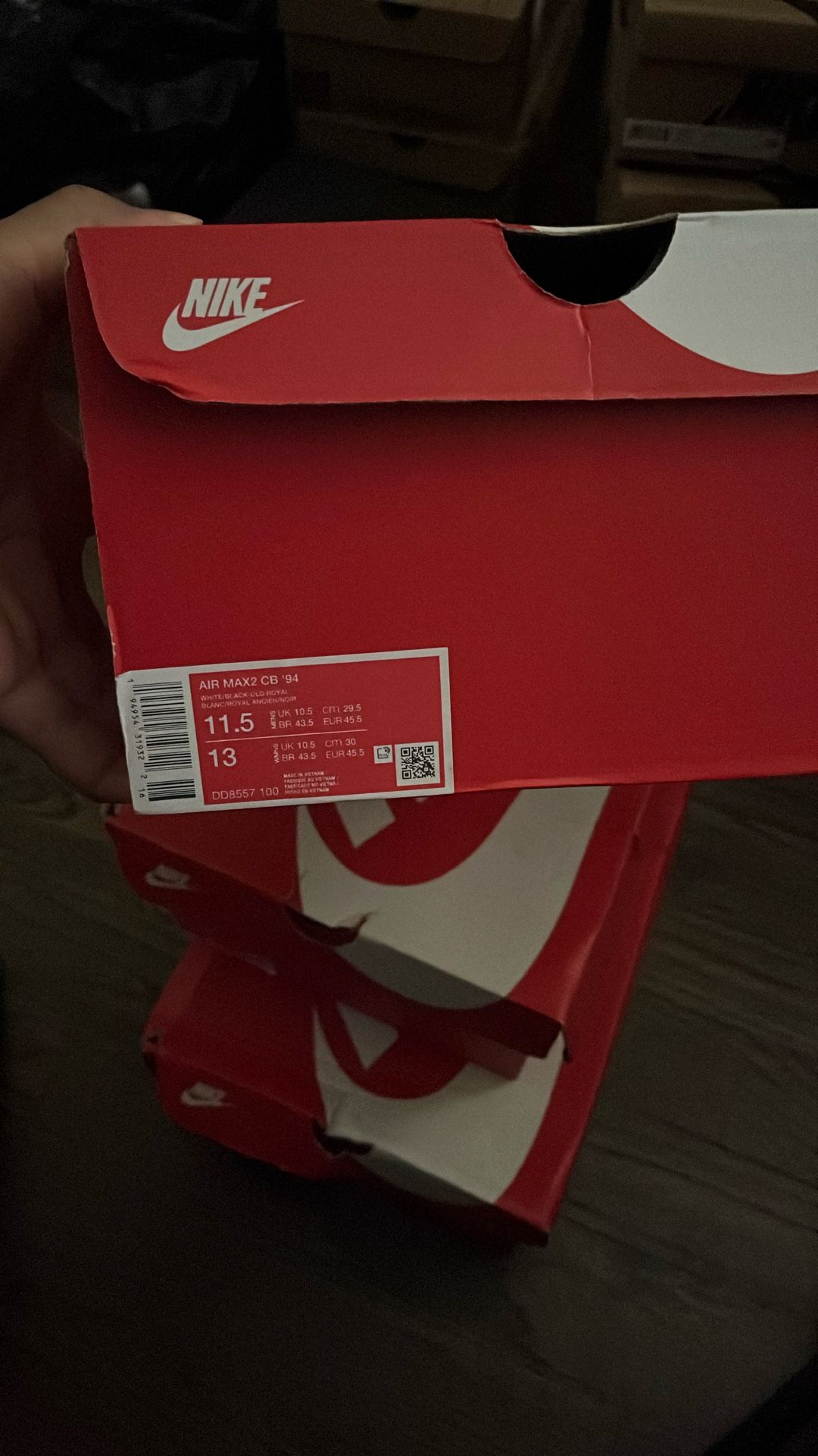 Air Max CB 94 Exclusive Size 11.5 Men’s Brand New 🔥🔥💧💧