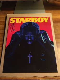 Weekend signed Lithograph 10x8