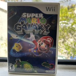 Super Mario Galaxy (Nintendo Wii, 2007) CIB Complete W/ Manual