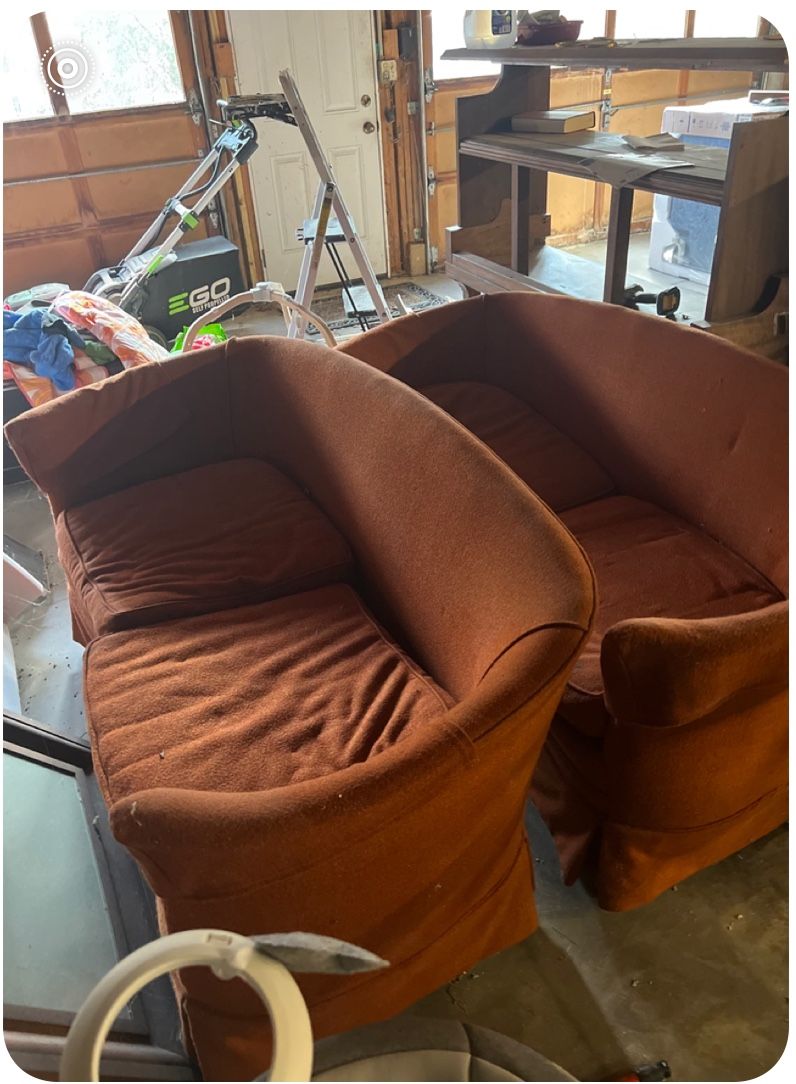 Antique love seats From 1800s