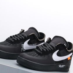 Nike Air Force 1 Low Off White Black White 28