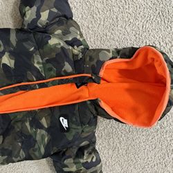 Nike camo Toddler Snowsuit - 18 Months