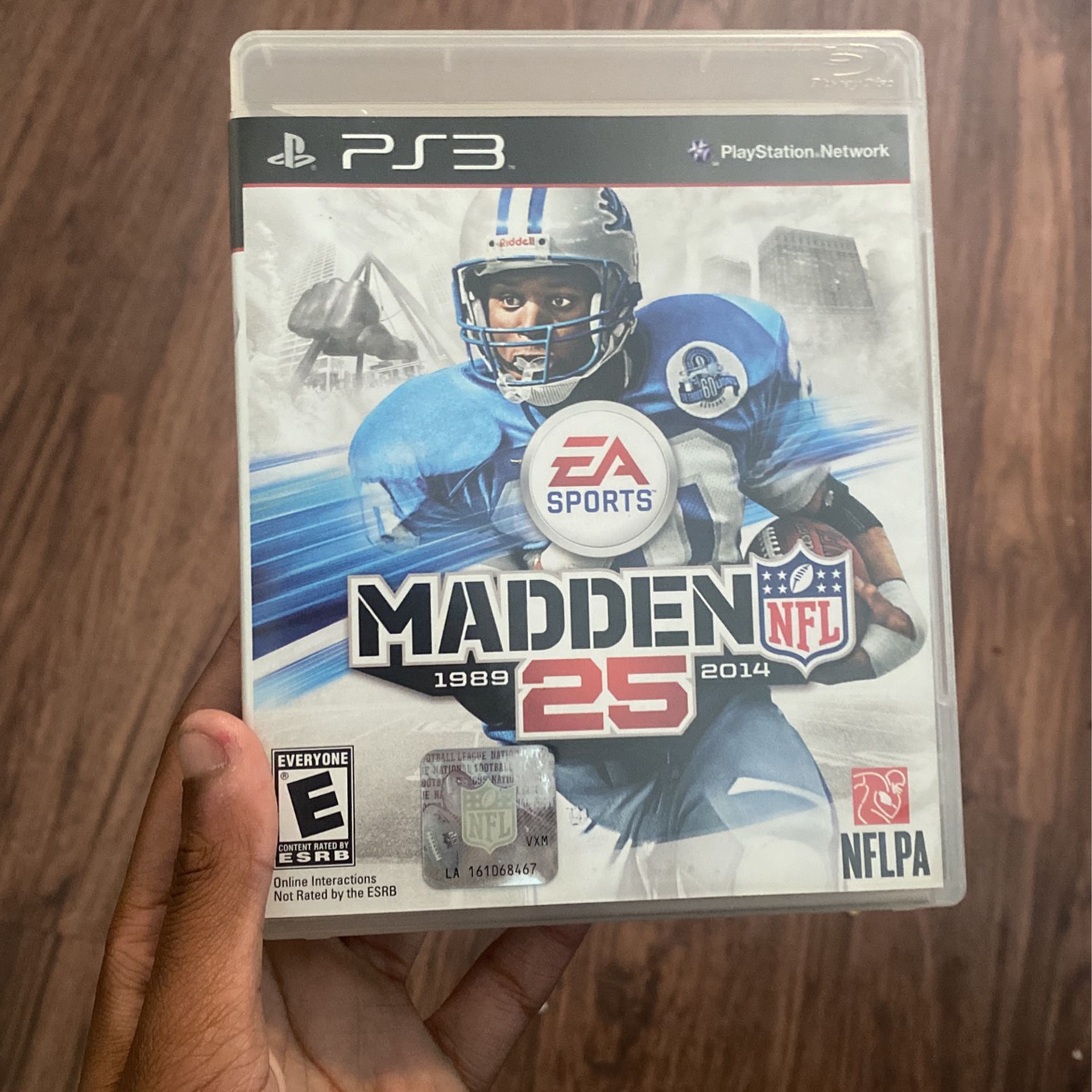 PS3 Madden 25.  Year: 1(contact info removed)