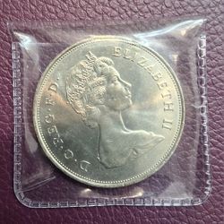 1980 The Queen Mother Elizabeth II, Nice Coin For Collection 