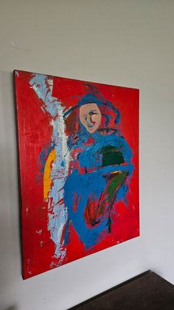 Original Abstract Art Aryclic Painting