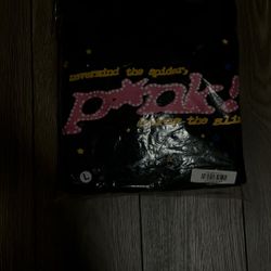 Black Spider Hoodie Size Large 