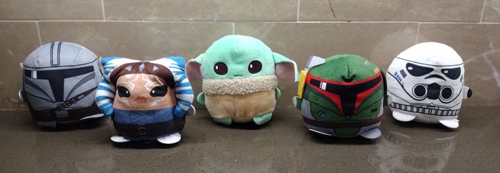 Star Wars Cuutopia Plush 5 Pk - WESTSIDE 