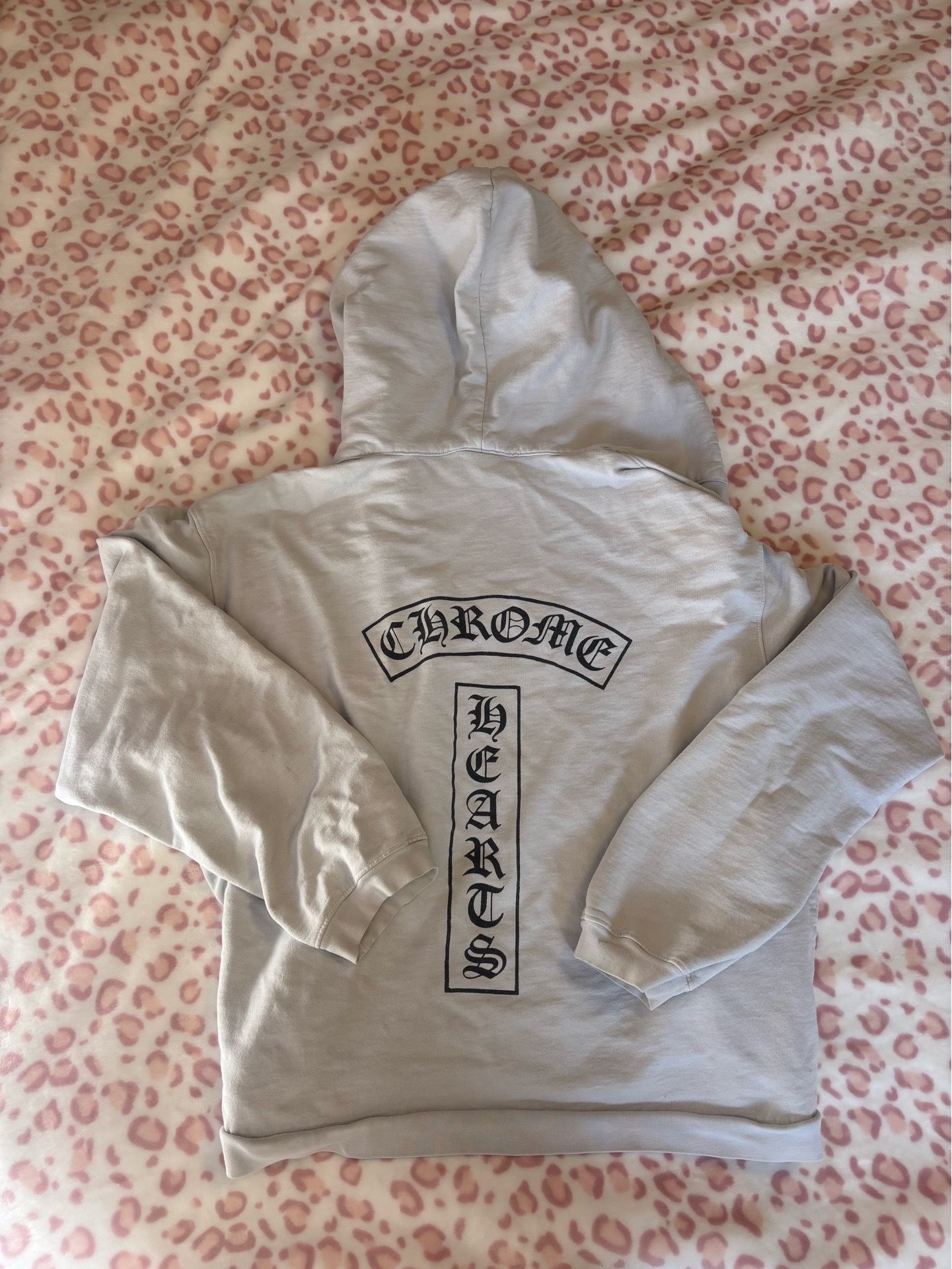 authentic chrome hearts 1990s vintage zip up jacket