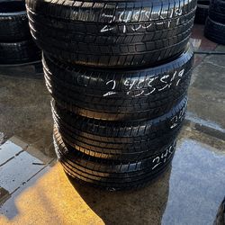 245/55/19 michelin set