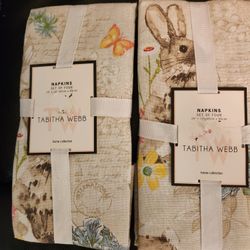 Tabitha Webb Bunny Table Napkins