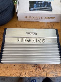 Hifonics Brutus BXX1200.4 4-channel 1200W amp.