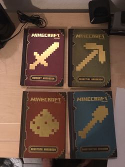 Minecraft Book Collection, Mint condition.