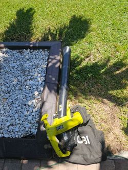 Ryobi vacuum leaf mulcher