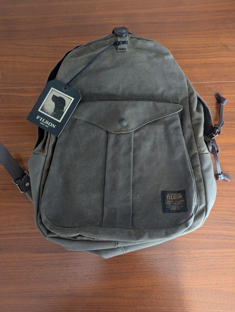New Filson Journeyman Backpack Otter Green 