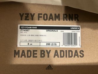 YZY FOAM RNR