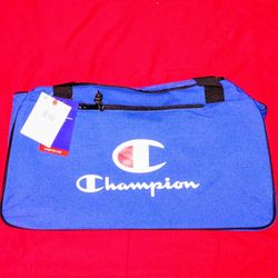 NEW blue Champion Travel Or Gym Duffle Bag 