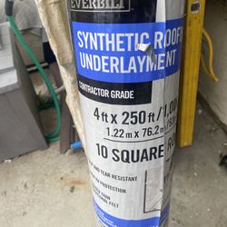 syntethic roofing underlayment
