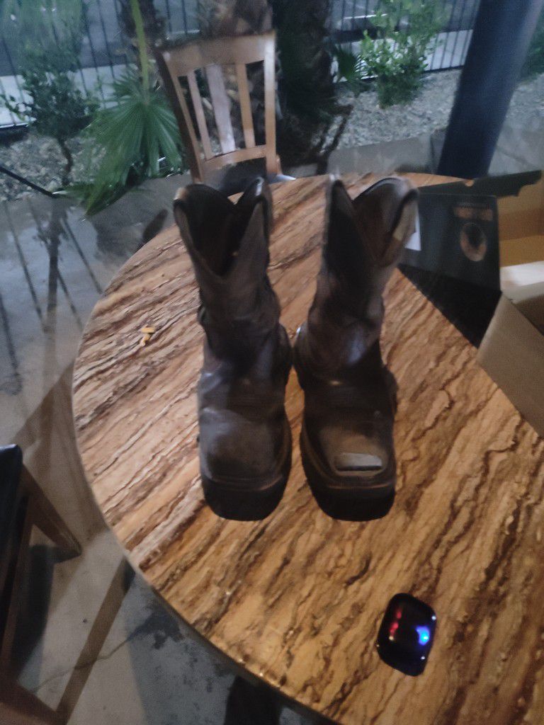 Work Boots Steel Toe Size 9